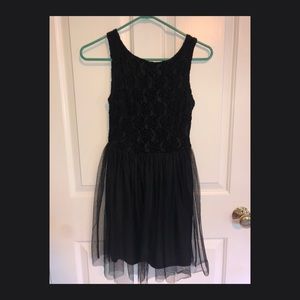 🖤Black Formal Floral Homecoming Dress🖤